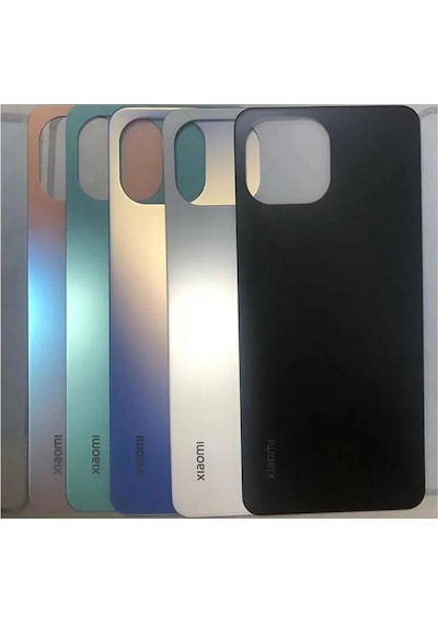 Xiaomi Mi 11 Lite İle Uyumlu Arka Pil Kapak Mavi