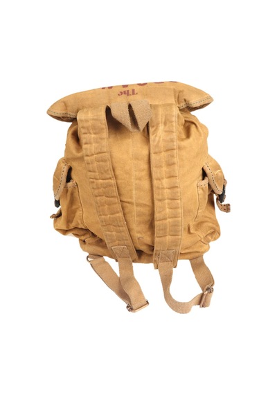 oldcottoncargo OLD COTTON CARGO AHTAPOT MODEL UNİSEX SIRT ÇANTASI 5093 CAMEL