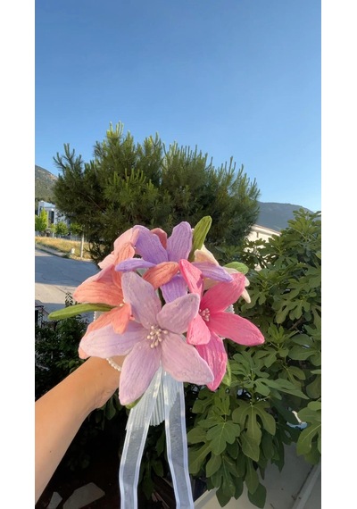 El Yapımı Solmayan Yuvarlak Gelin Buketi Şönil Gelin Buketi Lila Pembe Bridal Bouquet Düğün, Nikah Ve Nişan Çiçeği El Yapımı Solmayan Yuvarlak Gelin Buketi Şönil Gelin Buketi Lila Pembe Bridal Bouquet Düğün, Nikah Ve Nişan Çiçeği