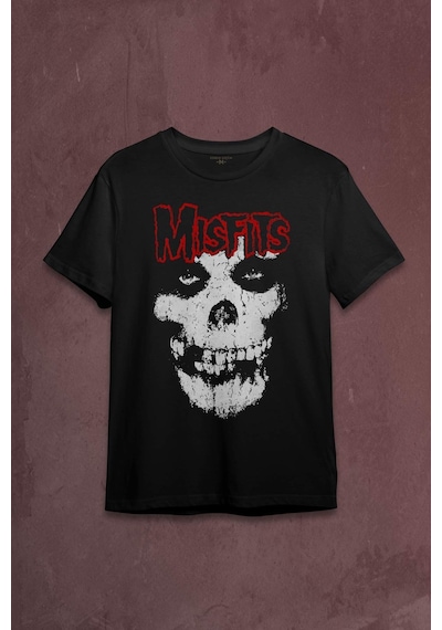 The Misfits Legacy Of Brutality Punk Rock Music Baskılı Tişört Unisex T-shirt 001