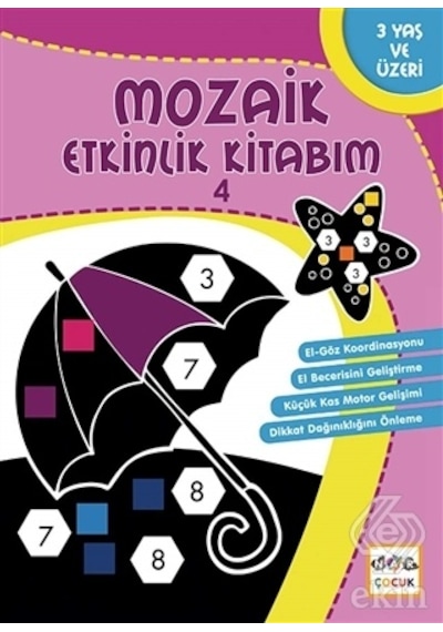 Mozaik Etkinlik Kitabım - 4- Nar Çocuk