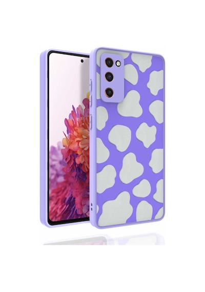 Galaxy S20 Fe Uyumlu Desenli Kamera Korumalı Parlak Zore Nora Kılıf-no6 NO6