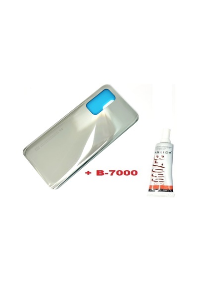 Tkgz Xiaomi Mi 10t Mi 10t Pro Arka Pil Batarya Kapağı Cam+b-7000 Gri