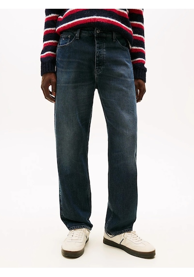 Tommy Hilfiger Sonny Rglr Tprd Cbf Dı6166 Erkek Mavi Denim Pantolon - Dm0dm22240 Mavi
