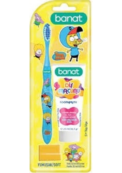 Banat Kral Şakir Diş Macunlu Set 25ml