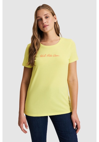U.s. Polo Assn. Kadın Fıstık Tişört Basic 50323450-vr087