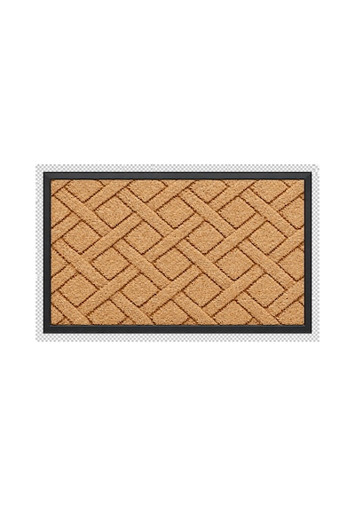 Dış Kapı Balkon Banyo Mutfak Paspası Dijital Baskı 40 X 60 Cm Krem - 931371538 Krem