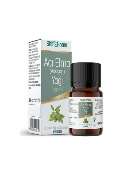 Shiffa Home Acı Elma Adaçayı Yağı 5 ML