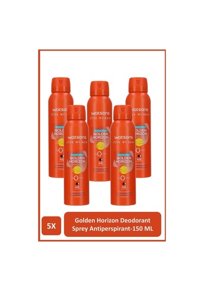Watsons Golden Horizon Deodorant Sprey Pudralı 5 150 ML