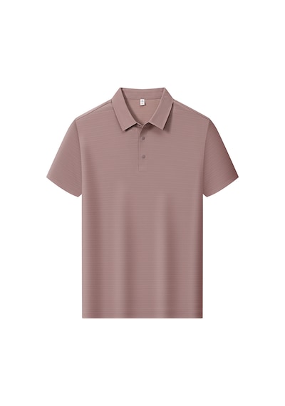 New Performance.arw98303.serintutan-antibakteriyel-yüksek Kalite.çıtçıtlı Polo T.shirt Pudra