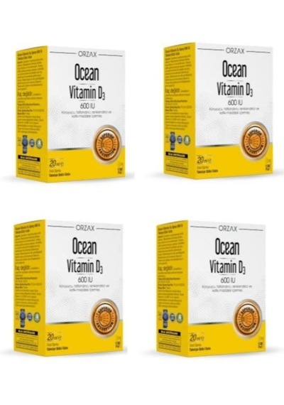 Ocean Vitamin D3 600 Iu Sprey 20ml 4 Adet