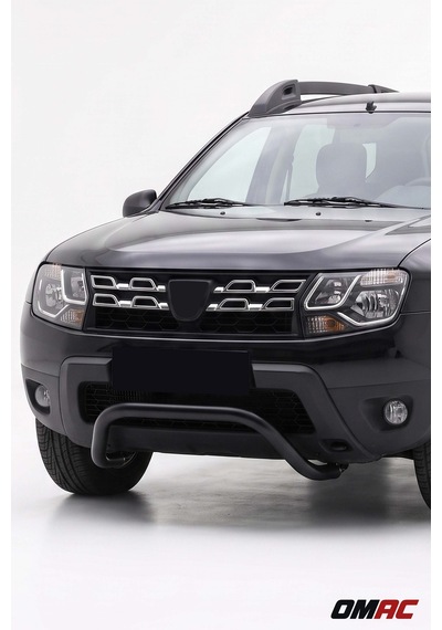 Dacia Duster 2010-2017 Uyumlu Araca Özel Pars Ön Koruma 60mm Siyah