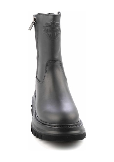 Harley Davidson Black Hakiki Deri Kadın Bot & Bootie Hd0777002603 001