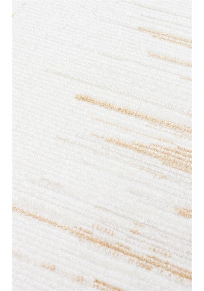 Lykıa Lky 01 Cream Gold Sade Ve Modern Akrilik Makine Halısı