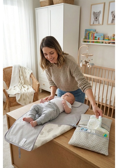 Yenidoğan 3 Prç Anne Bebek Hediyesi Hastane Çıkışı Battaniye Alt Açma Çantası Organizer Set Melis