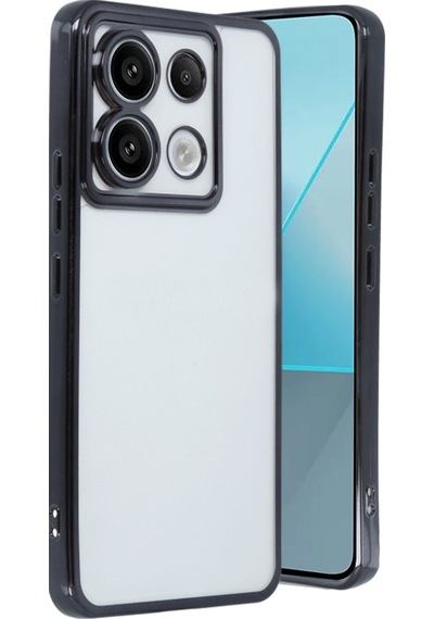 Poco X6 Kılıf Razer Lensli Silikon - Siyah Bzsxx00 1