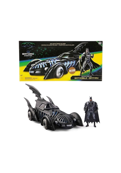1005615 Sun-spm-figür Set Retro Collectıon Dc Batmobıle Batman 1 Diğer