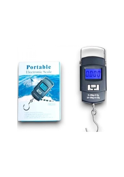 Dijital El Kantarı 50 Kg Kapasiteli Lcd Ekranlı Portatif Tartı Terazi