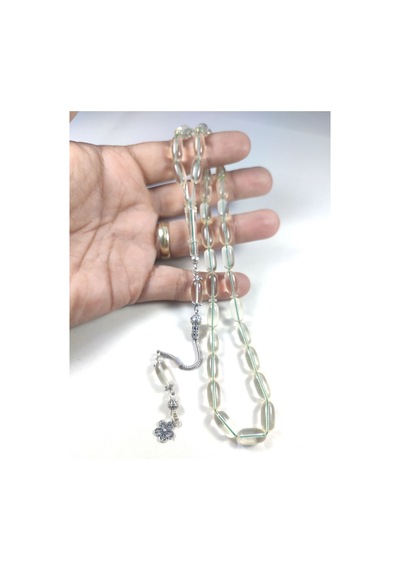 İskeçe Tesbih Exclusive 18.66 G 925 Ayar Gümüş Püsküllü Ukrayna Damla Su Damlası Tesbih 5259 İskeçe Tesbih Exclusive 18.66 G 925 Ayar Gümüş Püsküllü Ukrayna Damla Su Damlası Tesbih 5259