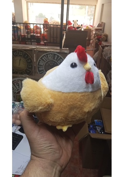 Oyuncak Peluş Sevimli Uyku Arkadaşı Tombiş Tavuk 25 Cm