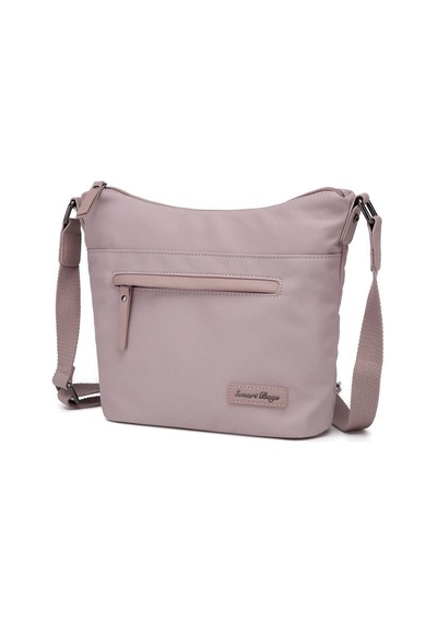 Smart Bags Twill Dimi Kumaş Postacı Kadın Çantası 3327 Ten