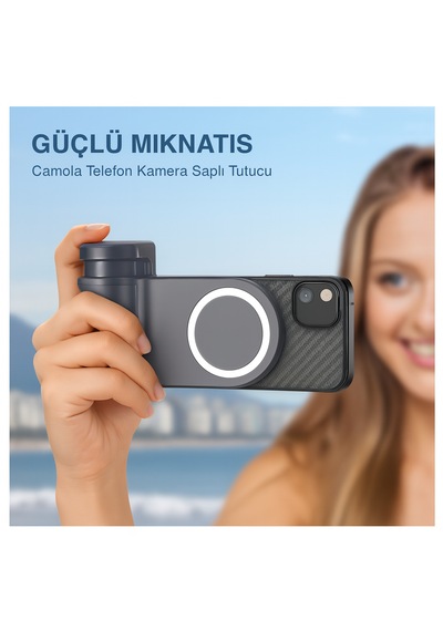 Ss18 Magsafe İle Uyumlu Bluetooth Telefon Deklanşör Grip