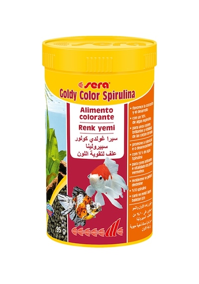 Sera Goldy Color Spirulina 250 ML  95 G