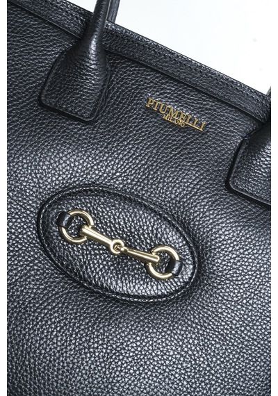 Omuz Çantası Kadın Eloıse M Piumelli Milano Bag D28 Black Siyah