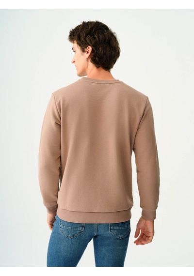 Loft Erkek Sweatshirt Açık Kahverengi Lf2037100 25kp69000085 P69179 Açık Kahverengi