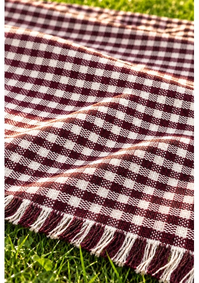 Masa Örtüsü Lüks Sofra Bezi Battal Ebat 200x220 Piknik Örtüsü Pembe 5