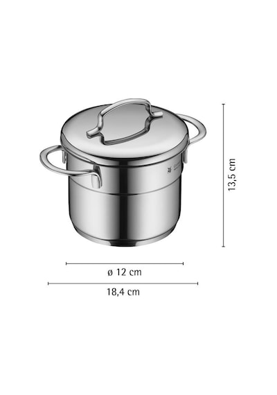 Wmf Mini Derin Tencere 12 Cm Gümüş