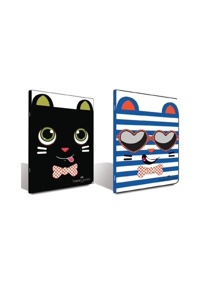 Faber-castell Pp Kapak Faces Cizgili Dikişli Defter 40 Yp Karışık Renk A4 5075000172 Çok Renkli
