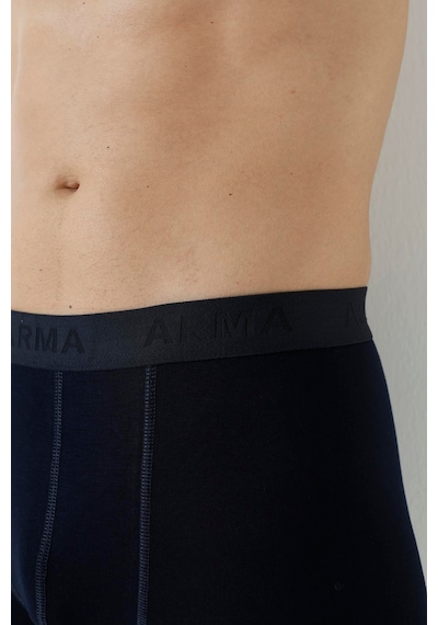 Arma Yıldız Erkek Lacivert Bambu Boxer 3'lü Paket-lacivert