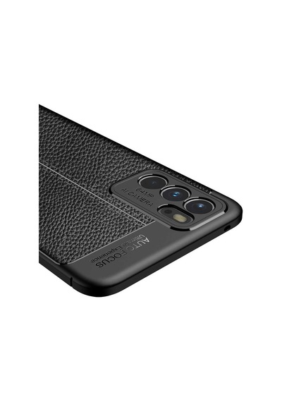 Oppo Reno 6 4g Kılıf Zore Niss Silikon Kapak Lacivert