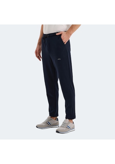 Slazenger KENNARD Erkek Fermuar Cepli Lacivert Eşofman Altı