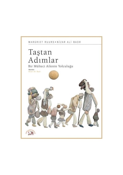 Taştan Adımlar-Bir Mülteci Ailenin Yolculuğu - Margriet Ruurs - Nesin Yayınevi