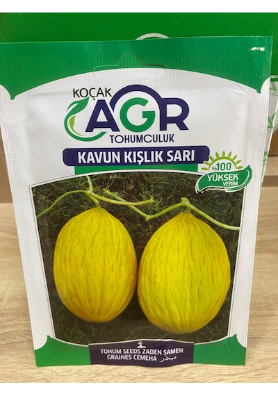 Agr Kavun Kışlık Sarı Tohumu