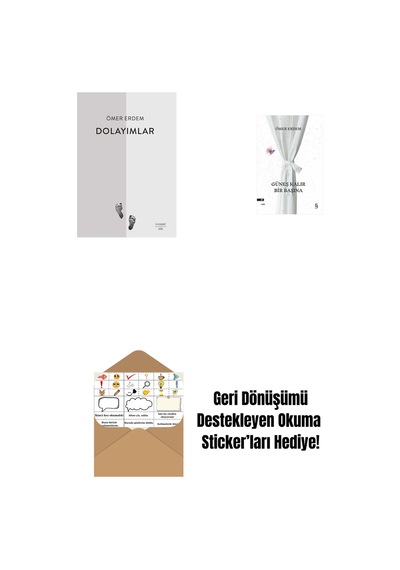 Dolayımlar + Güneş Kalır Bir Başına + Okuma Sticker'ları