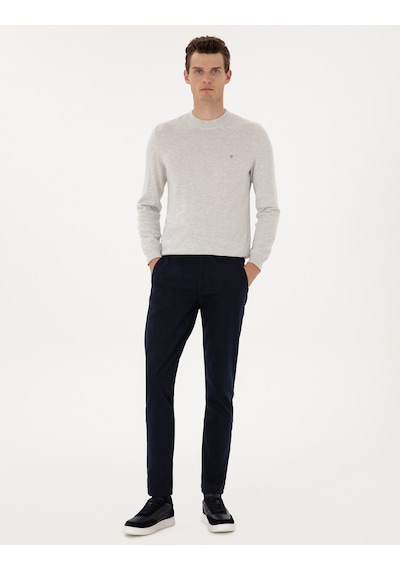 Pierre Cardin Erkek Lacivert Pantolon Kanvas-chino 50309952-vr033 Lacivert