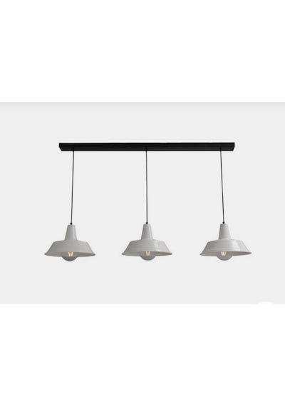 Mylights Ret4Ro Rustik Vintage Metal Masa Üstü Sıralı Üçlü Av