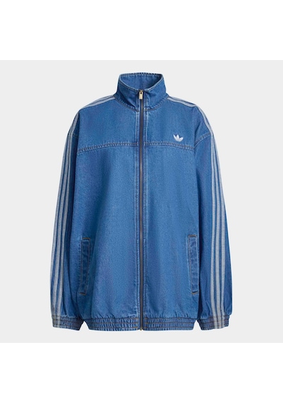 Adidas Firebird Adilenium Kadın Mavi Jean Ceket Kd2920 Mavi