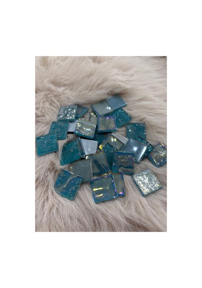 Sanatsal Kristal Mozaik Ks-20 23x23mm Arte Turkuaz 250gr