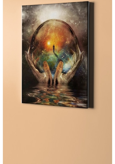Webstyle Sayılarla Boyama Seti Kasnaklı Hayal Küresi 60 X 75 Cm