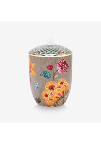 Pip Studio Haki Porselen Saklama Kabı 1500 Ml