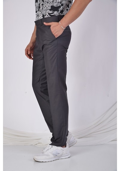 Soralline Erkek Klasik Pantolon Gri Gri Soralline Erkek Klasik Pantolon Gri Gri