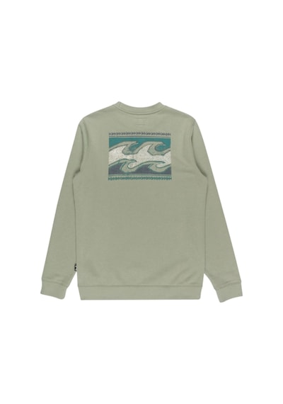 Bıllabong Billabong Foundation Cr Erkek Yeşil Sweatshirt Ggr Yeşil