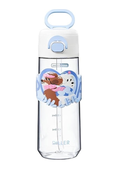 D2540 Dıller 700 Ml Boyun Askılı Trıtan Su Matarası Çok Renkli