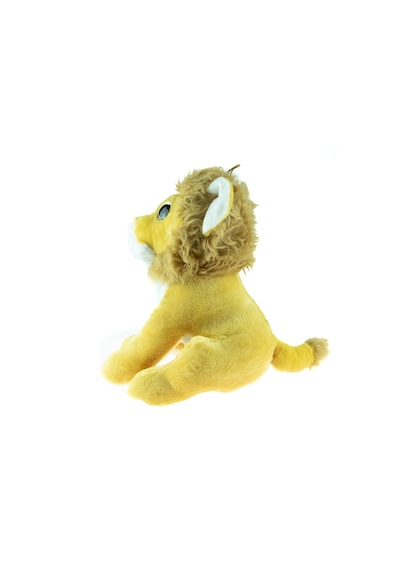 Peluş Aslan Erkek Aslan Sevimli Oturan Aslan 45 Cm