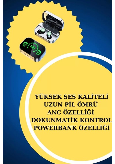 Yeni Nesil Kaliteli Akıllı Saat Ve Kablosuz Bluetooth Kulaklık Yü