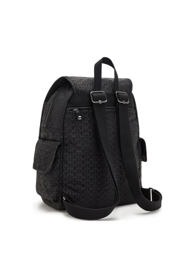 Kipling Kıplıng City Pack S Küçük Boy Sırt Çantası Siyah Sıgnature Emb Siyah